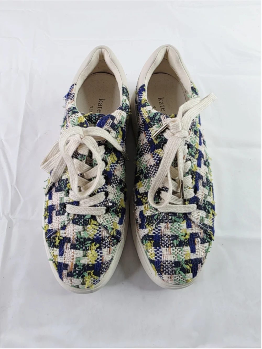 Kate Spade Women’s Lift Sneakers, Multicolor Tweed Size 8B